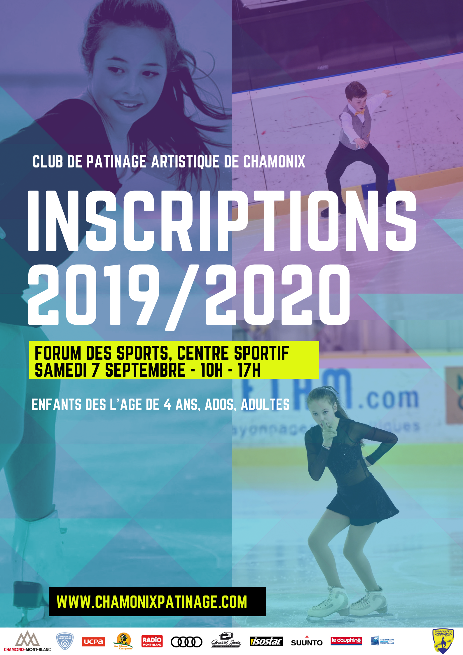 Sign ups for 2019/2020